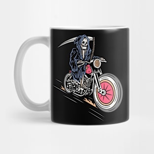 Biker skull Mug